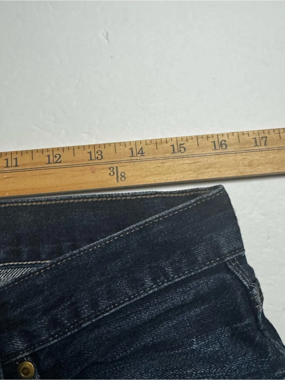J Crew 484 Jeans Japanese Selvedge Kaihara Denim Dark Blue Button Fly 32x32 Slim
